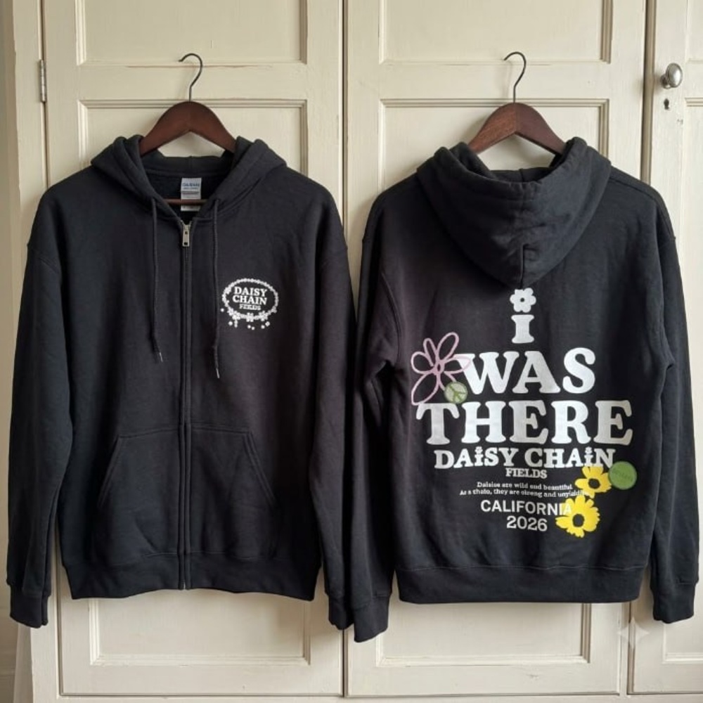 Olivia Rodrigo Daisy Chain Fields x Athleta I Was There Full Zip Hooded